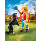 FIGURINA FEMEIE CU ANIMALUT DE COLECTIE CAINE DE MUNTE - PLAYMOBIL MY LIFE  (PM71738)