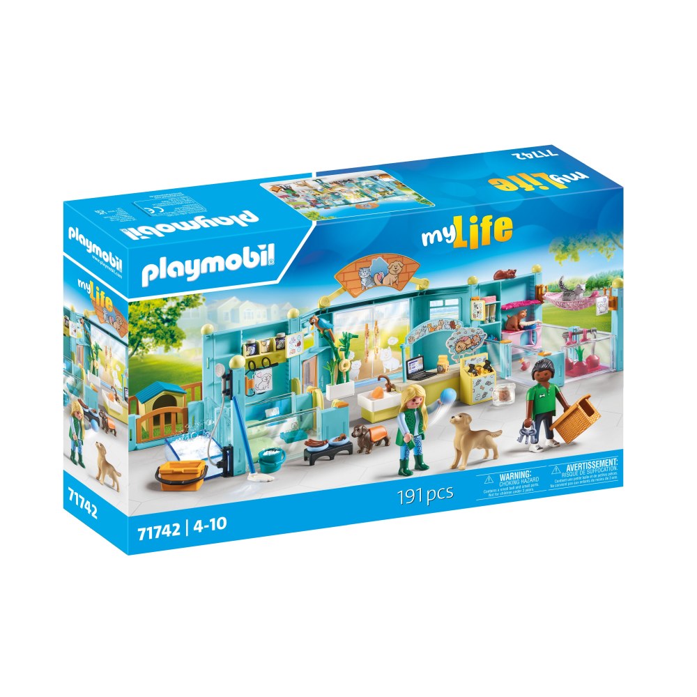 HOTELUL PLAYMOBIL AL ANIMALELOR - PLAYMOBIL MY LIFE  (PM71742)