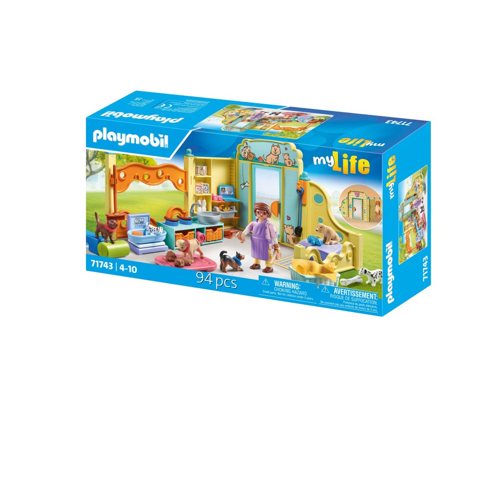 CENTRU DE INGRIJIRE PENTRU CATELUSI - PLAYMOBIL MY LIFE  (PM71743)
