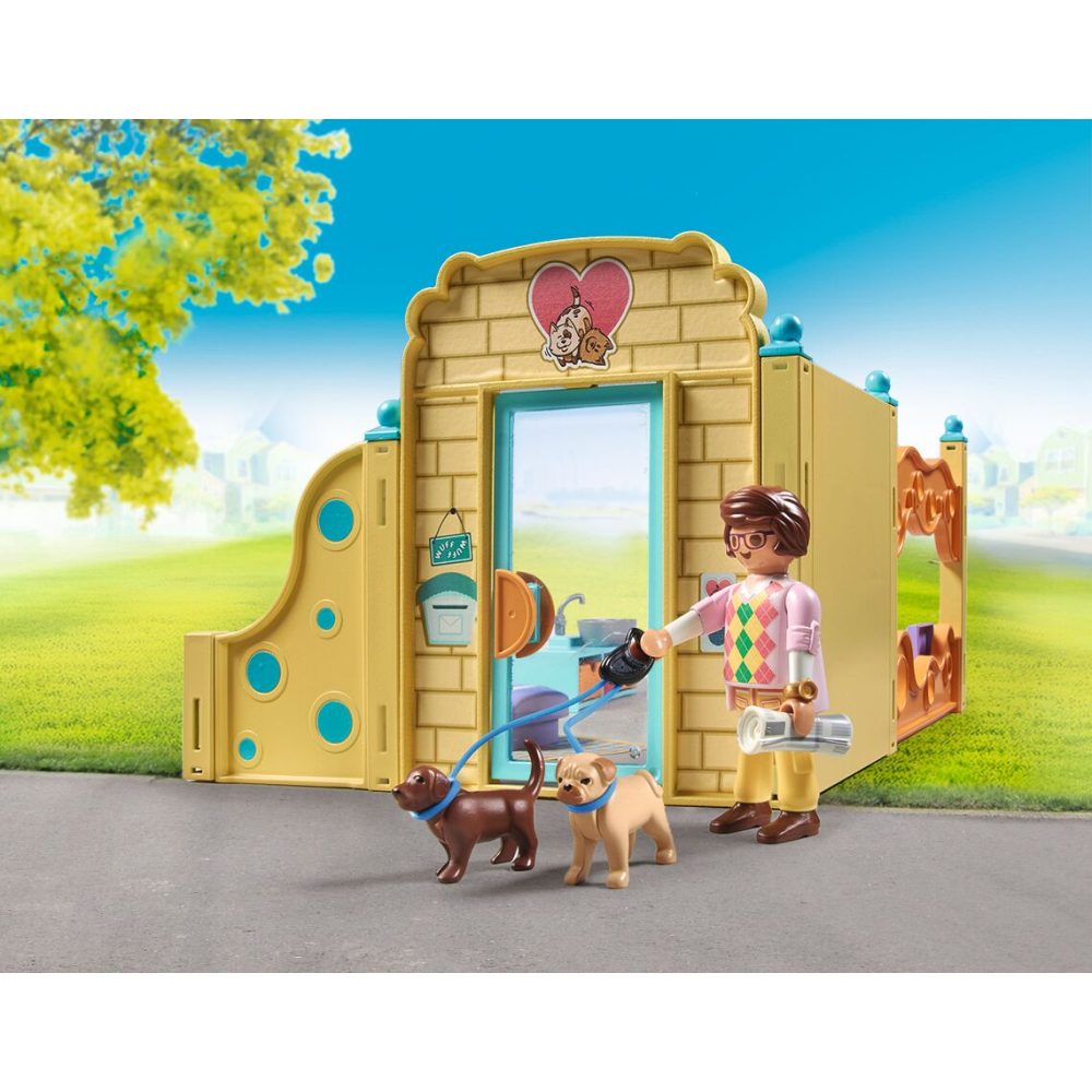 CENTRU DE INGRIJIRE PENTRU CATELUSI - PLAYMOBIL MY LIFE  (PM71743)