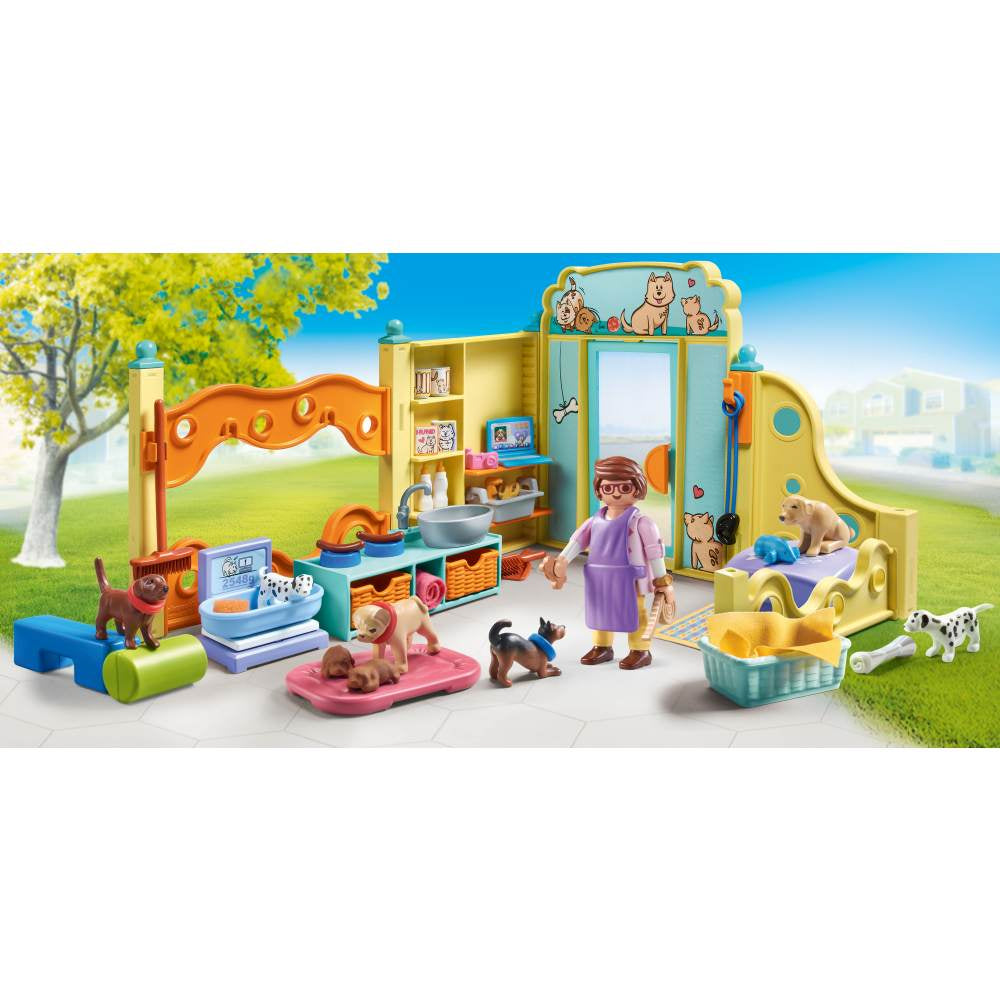 CENTRU DE INGRIJIRE PENTRU CATELUSI - PLAYMOBIL MY LIFE  (PM71743)