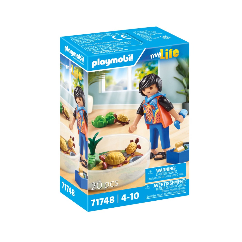 TERARIU PENTRU TESTOASE - PLAYMOBIL MY LIFE  (PM71748)