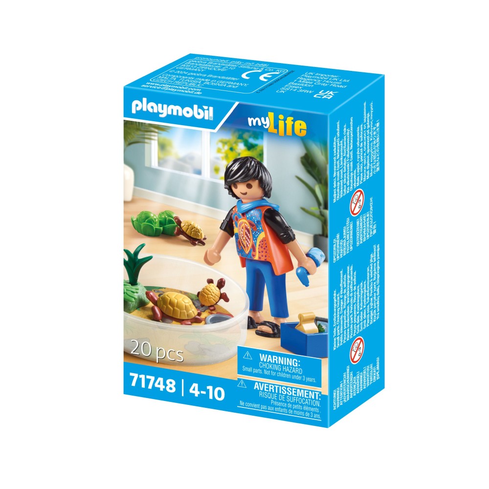 TERARIU PENTRU TESTOASE - PLAYMOBIL MY LIFE  (PM71748)