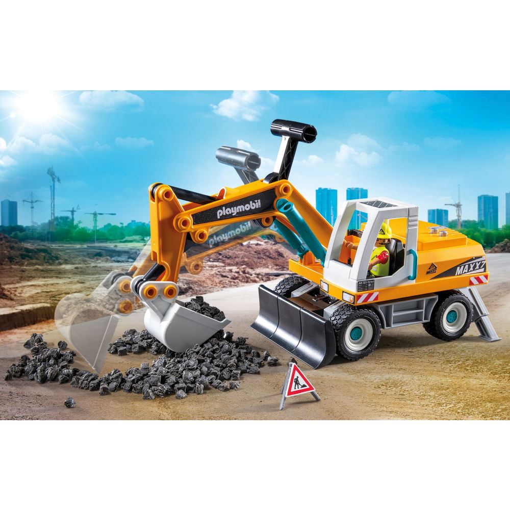 EXCAVATOR MARE PLAYMOBIL - PLAYMOBIL ACTION HEROES  (PM71749)