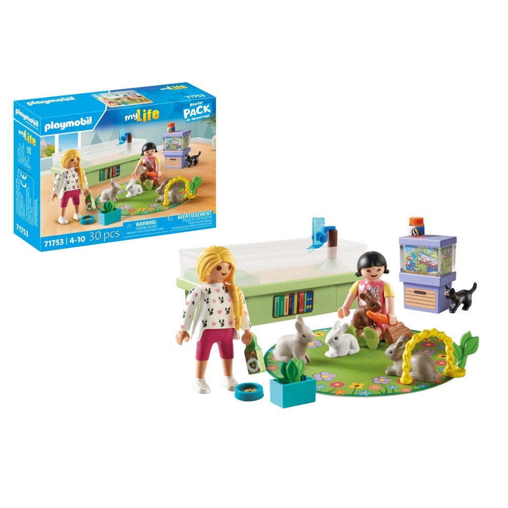 SET STARTER FAMILIE DE IEPURASI - PLAYMOBIL MY LIFE  (PM71753)