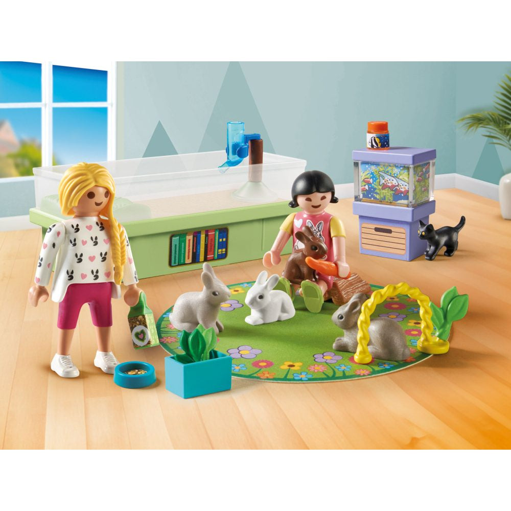 SET STARTER FAMILIE DE IEPURASI - PLAYMOBIL MY LIFE  (PM71753)