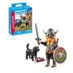 FIGURINA VIKING CU CAINE DE PAZA - PLAYMOBIL FIGURES  (PM71755)