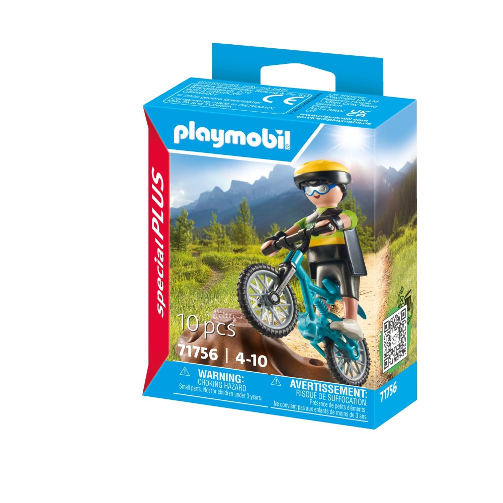 FIGURINA CICLIST MONTAN - PLAYMOBIL FIGURES  (PM71756)