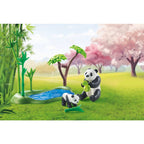 PROMO PACK GRADINA ASIATICA CU URS PANDA - PLAYMOBIL MY LIFE  (PM71762)