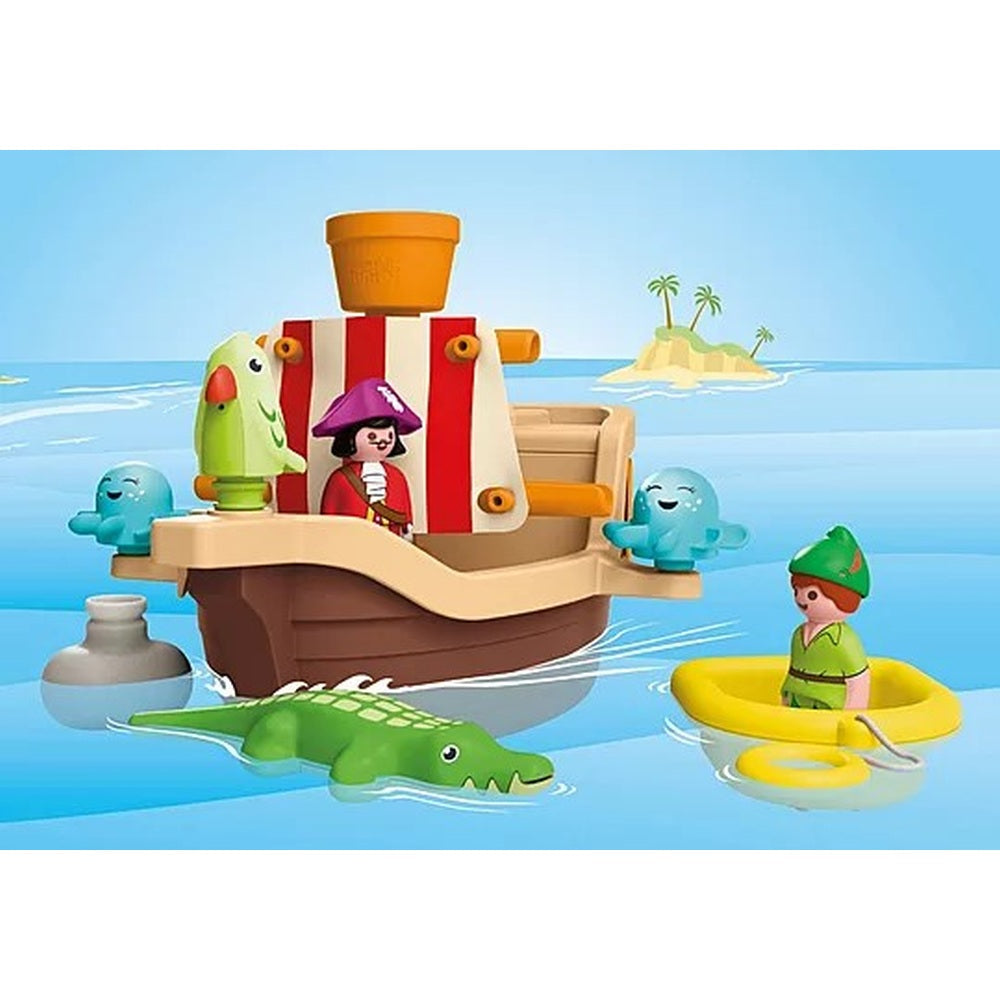 JUNIOR DISNEY CORABIA DE PIRATI A LUI PETER PAN - PLAYMOBIL JUNIOR  (PM71769)