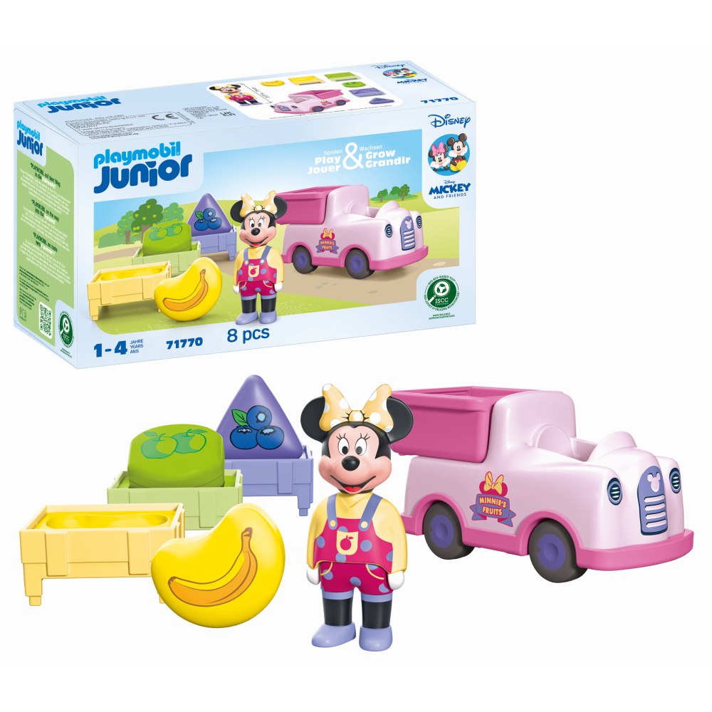 CAMIONUL DE SORTAT FRUCTE AL LUI MINNIE - PLAYMOBIL JUNIOR (PM71770)