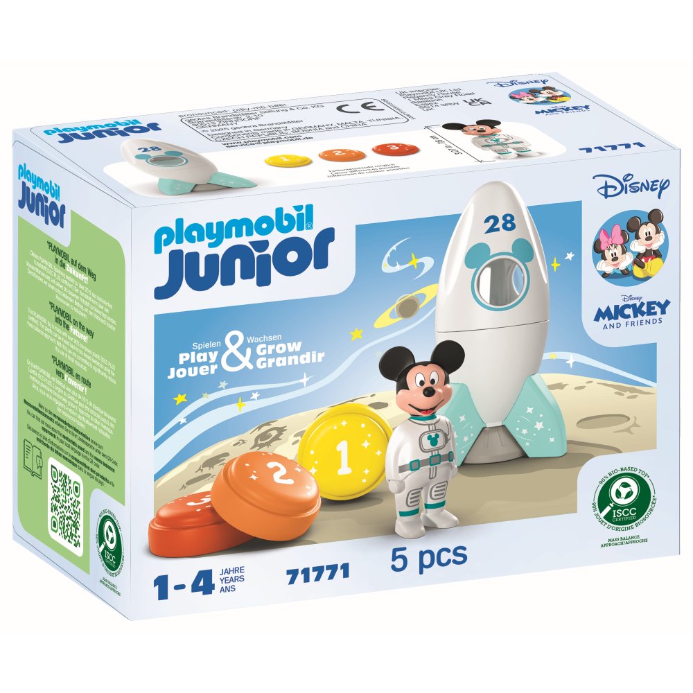 RACHETA SPATIALA A LUI MICKEY - PLAYMOBIL JUNIOR (PM71771)