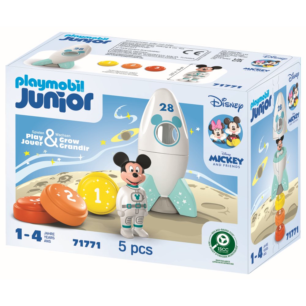 RACHETA SPATIALA A LUI MICKEY - PLAYMOBIL JUNIOR (PM71771)