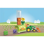 JUNIOR DEZVOLTARE PRIN JOACA TRACTOR CU INCARCATURA SI SEMANATOARE - PLAYMOBIL JUNIOR (PM71773)