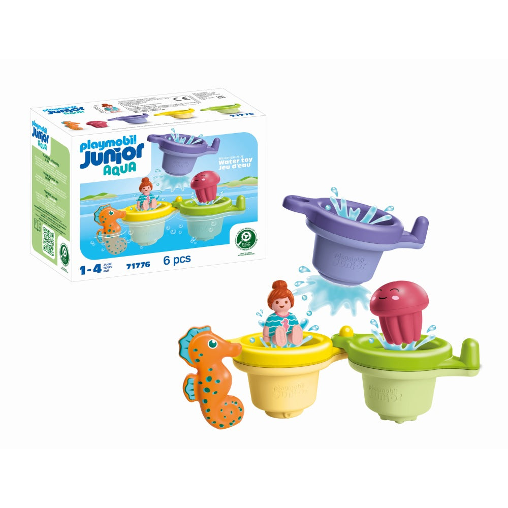 JUNIOR AQUA DEZVOLTARE PRIN JOACA JUCARII PLUTITOARE - PLAYMOBIL JUNIOR (PM71776)