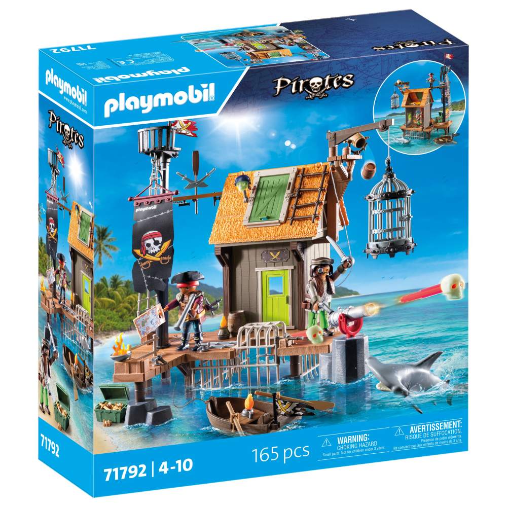PORTUL PIRATILOR PLAYMOBIL - PLAYMOBIL PIRATES  (PM71792)