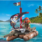 PLUTA PIRATILOR CU COMOARA PLAYMOBIL - PLAYMOBIL PIRATES  (PM71794)