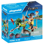 PIRAT PLAYMOBIL CU BALISTA - PLAYMOBIL PIRATES  (PM71795)