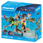 PIRAT PLAYMOBIL CU BALISTA - PLAYMOBIL PIRATES  (PM71795)