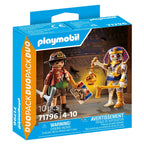 SET 2 FIGURINE VANATOR DE COMORI SI MUMIE - PLAYMOBIL HISTORY  (PM71796)