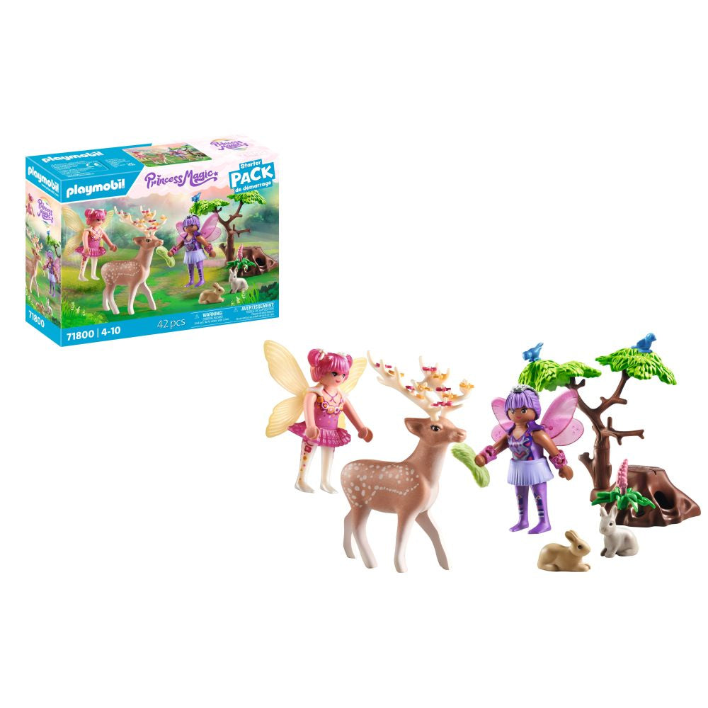 SET STARTER ZANE SI ANIMALELE PADURII - PLAYMOBIL PRINCESS MAGIC  (PM71800)