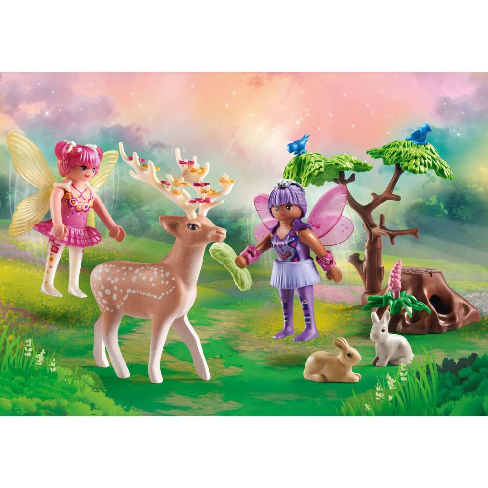 SET STARTER ZANE SI ANIMALELE PADURII - PLAYMOBIL PRINCESS MAGIC  (PM71800)