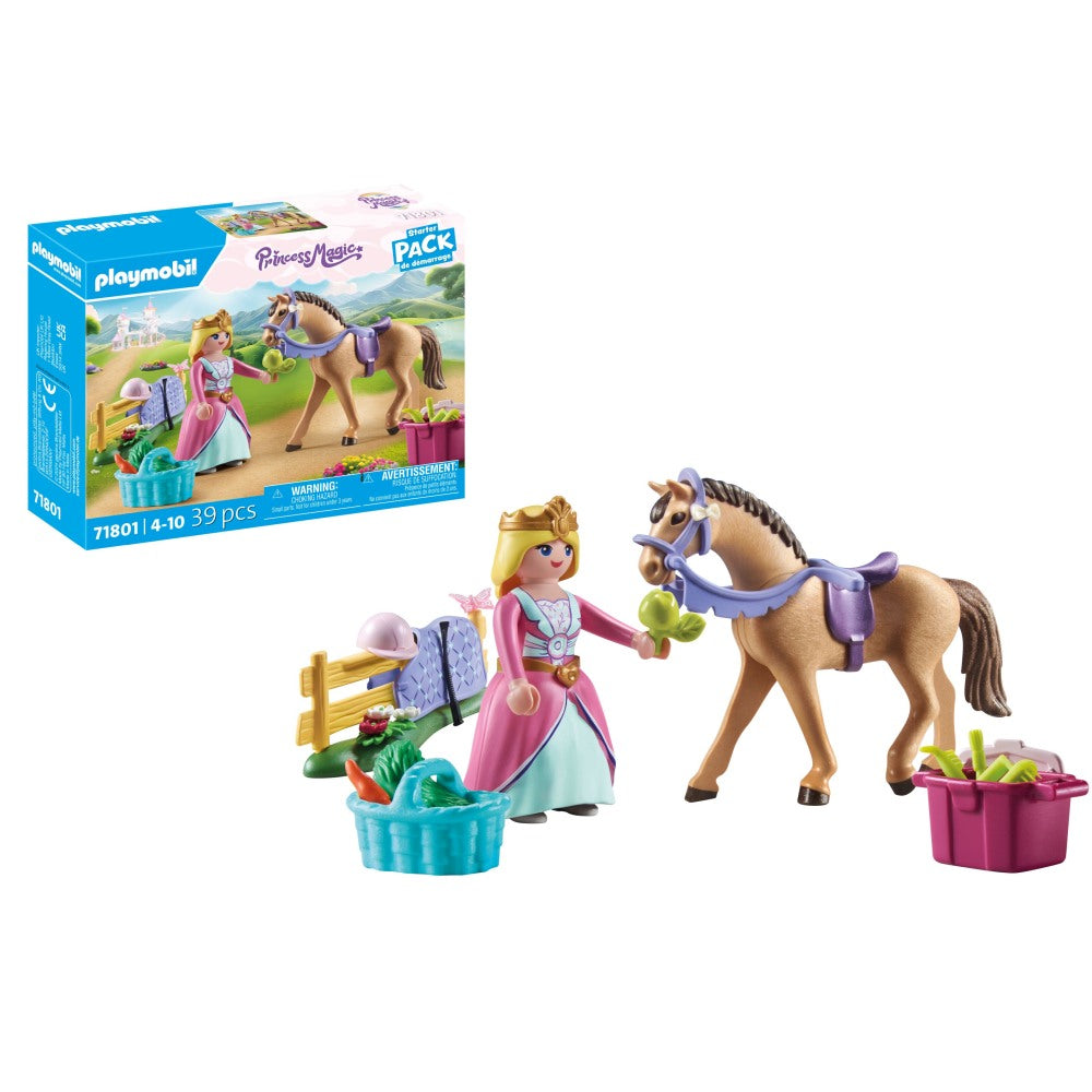 SET STARTER PRINTESA SI CALUT - PLAYMOBIL PRINCESS MAGIC  (PM71801)