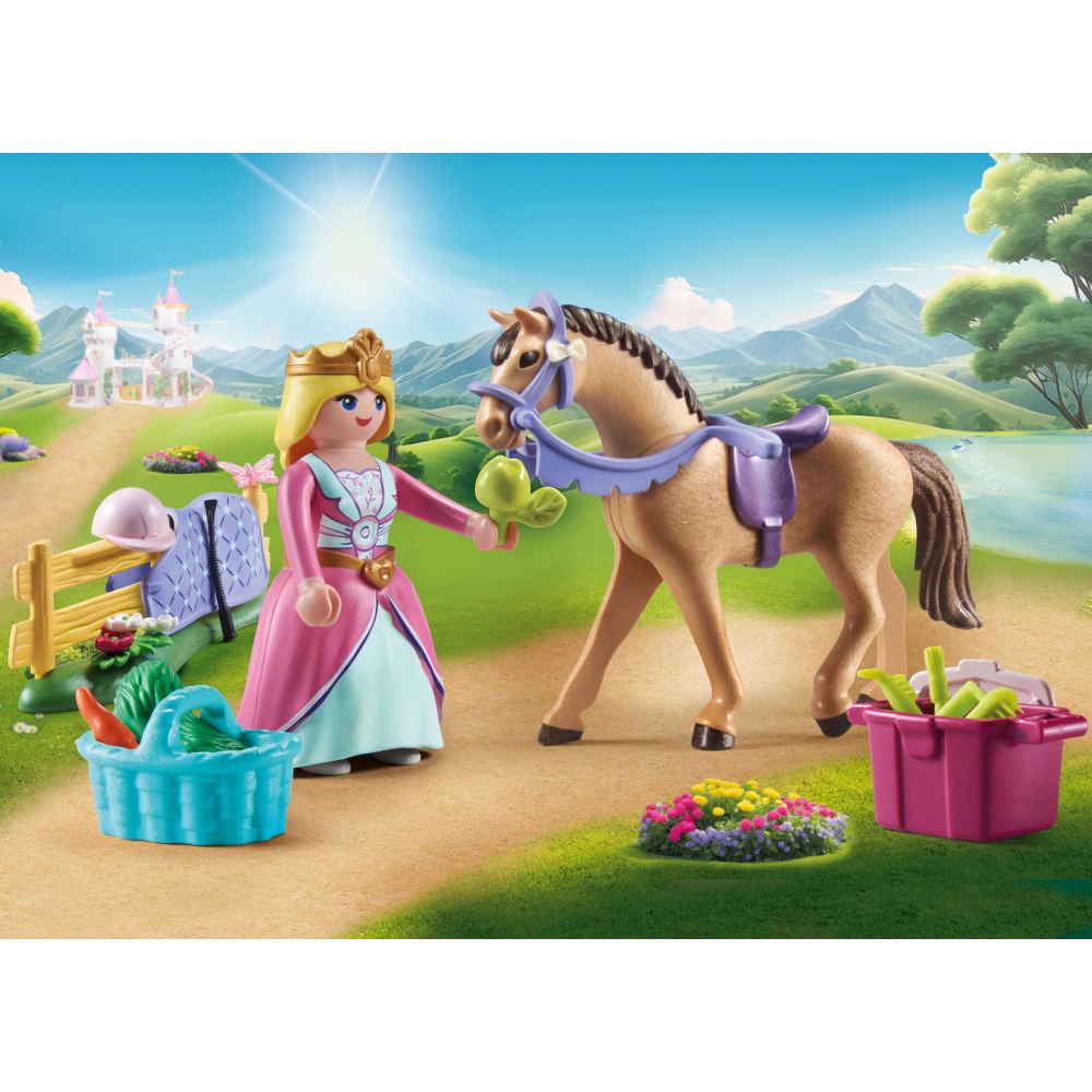 SET STARTER PRINTESA SI CALUT - PLAYMOBIL PRINCESS MAGIC  (PM71801)