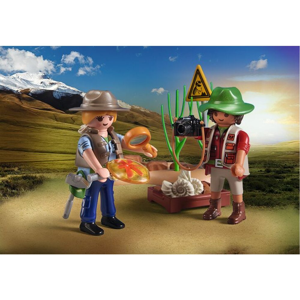 PROMO PACK SAPATURI PALEONTOLOGICE - PLAYMOBIL MY LIFE  (PM71805)