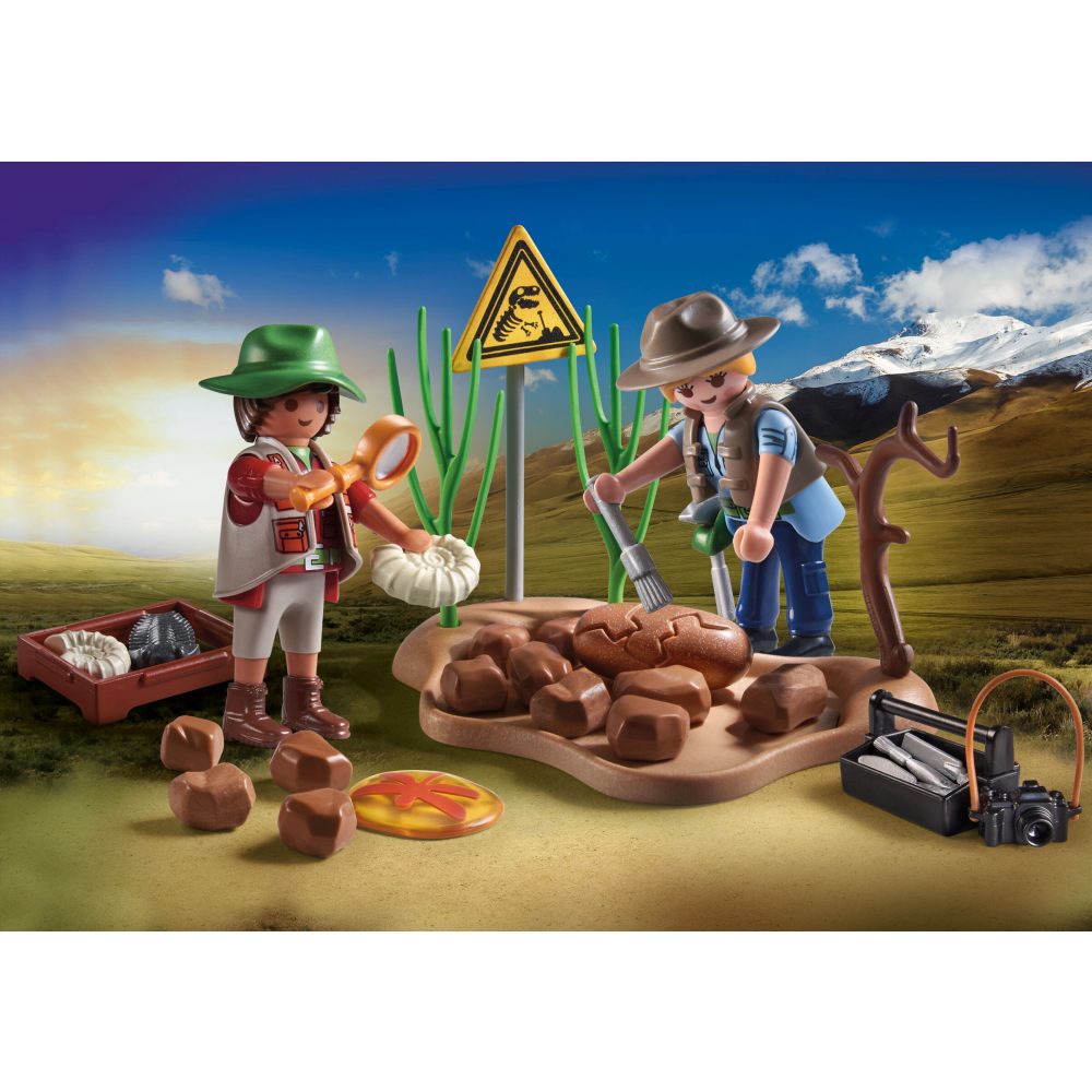 PROMO PACK SAPATURI PALEONTOLOGICE - PLAYMOBIL MY LIFE  (PM71805)