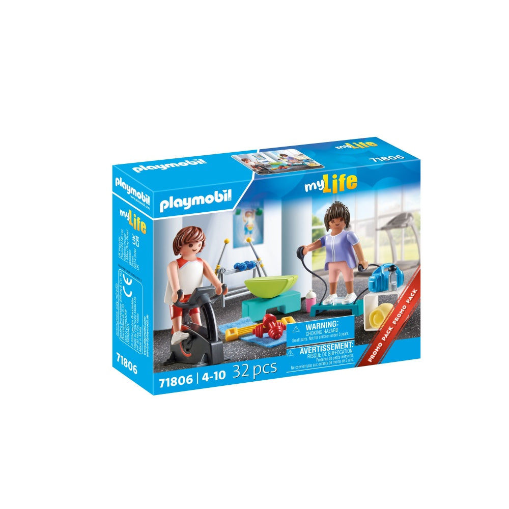 PROMO PACK ANTRENAMENT DE FITNESS - PLAYMOBIL MY LIFE  (PM71806)