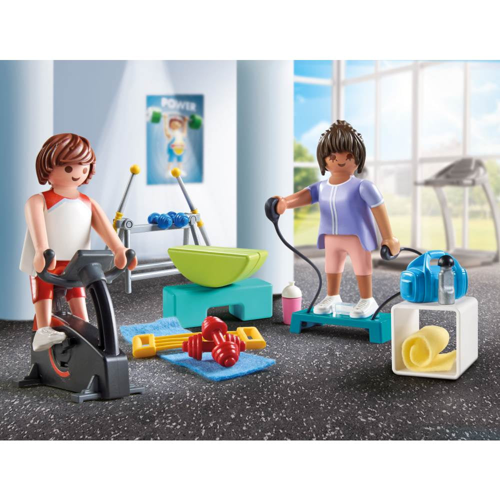 PROMO PACK ANTRENAMENT DE FITNESS - PLAYMOBIL MY LIFE  (PM71806)