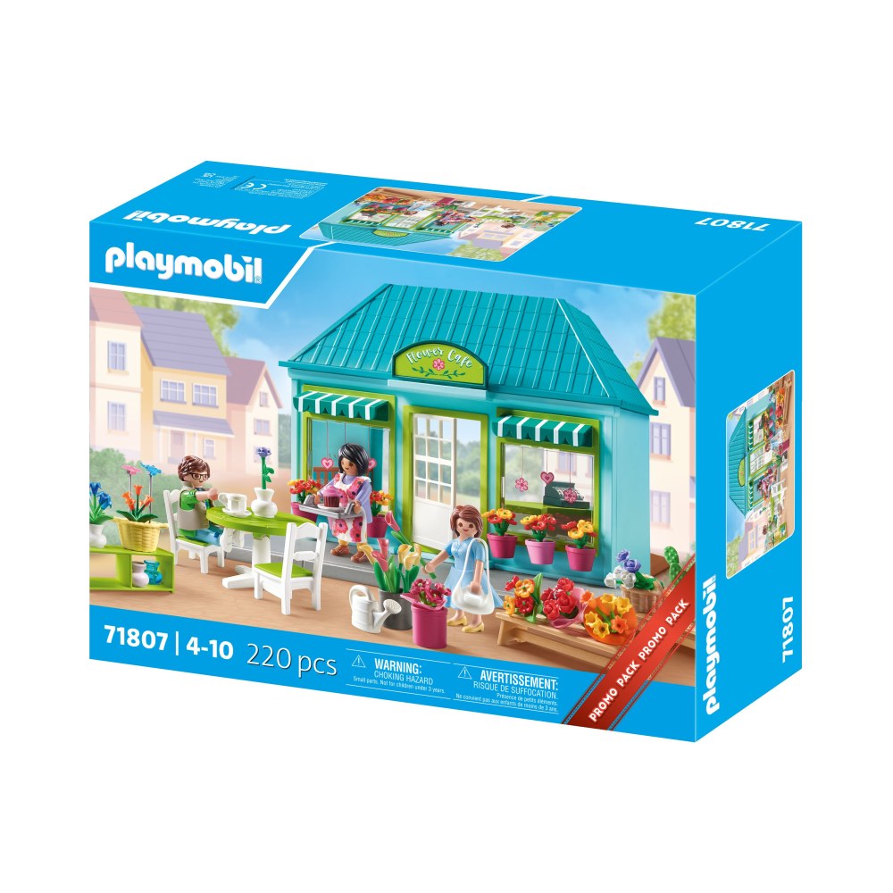 PROMO PACK CAFENEAUA CU FLORI - PLAYMOBIL MY LIFE  (PM71807)