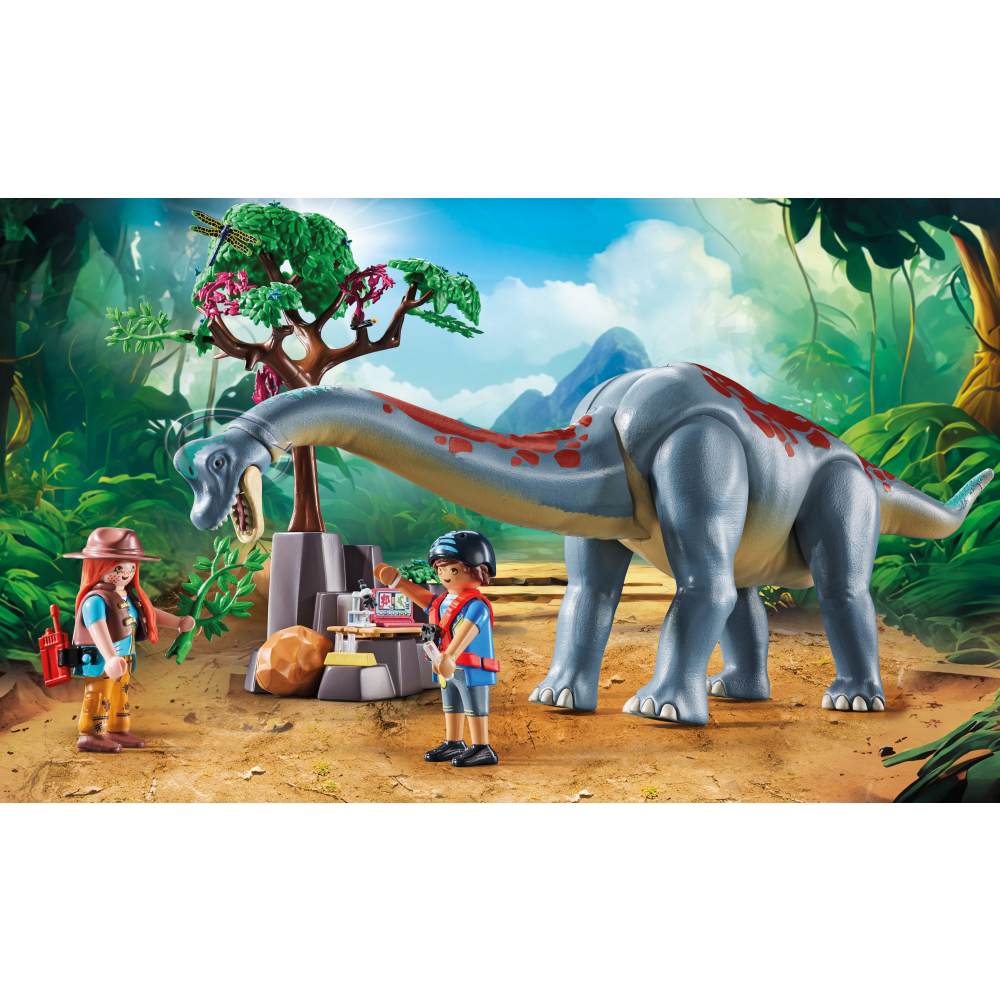 BRACHIOSAURUS SI HOVERCRAFT PLAYMOBIL - PLAYMOBIL DINOS  (PM71819)