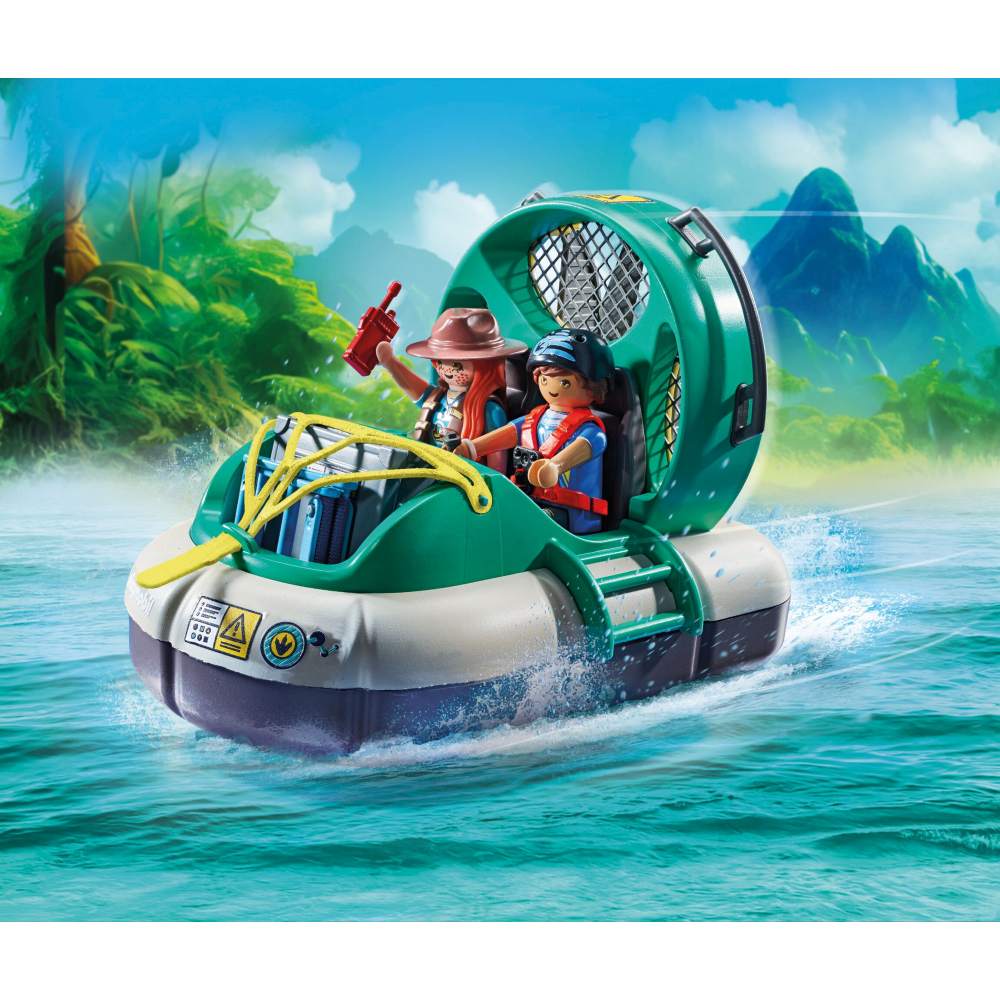 BRACHIOSAURUS SI HOVERCRAFT PLAYMOBIL - PLAYMOBIL DINOS  (PM71819)