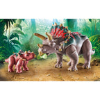 FAMILIA TRICERATOPS - PLAYMOBIL DINOS  (PM71821)