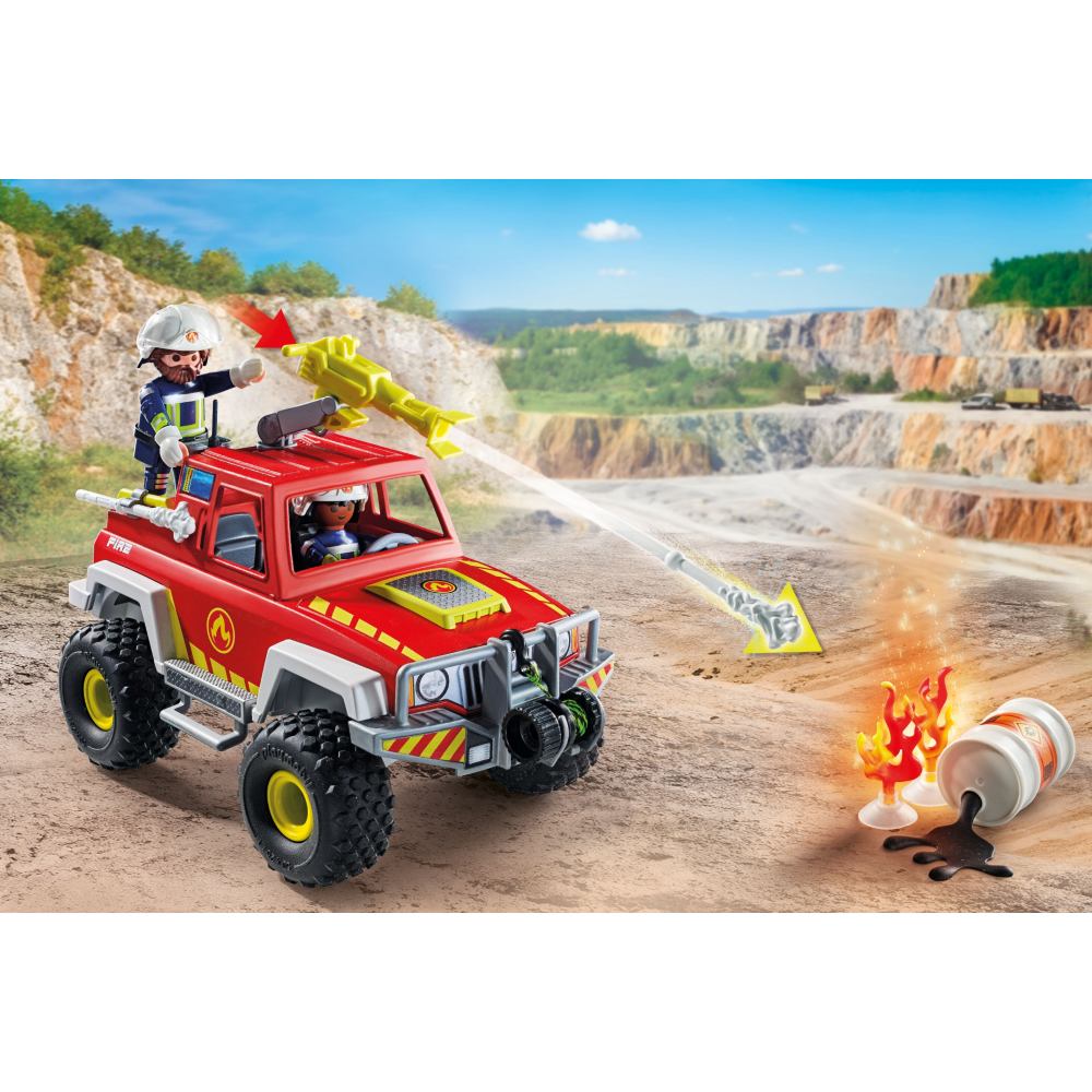CAMION DE POMPIERI PLAYMOBIL - PLAYMOBIL ACTION HEROES  (PM71824)