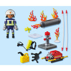 POMPIER PLAYMOBIL CU POMPA DE APA - PLAYMOBIL ACTION HEROES  (PM71826)