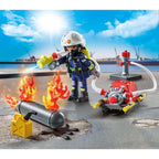 POMPIER PLAYMOBIL CU POMPA DE APA - PLAYMOBIL ACTION HEROES  (PM71826)