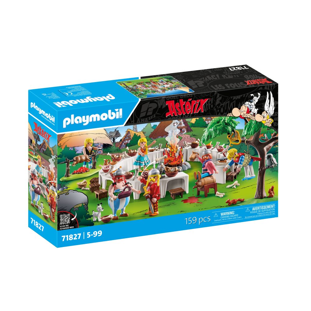 ASTERIX BANCHETUL DIN SAT - PLAYMOBIL ASTERIX  (PM71827)