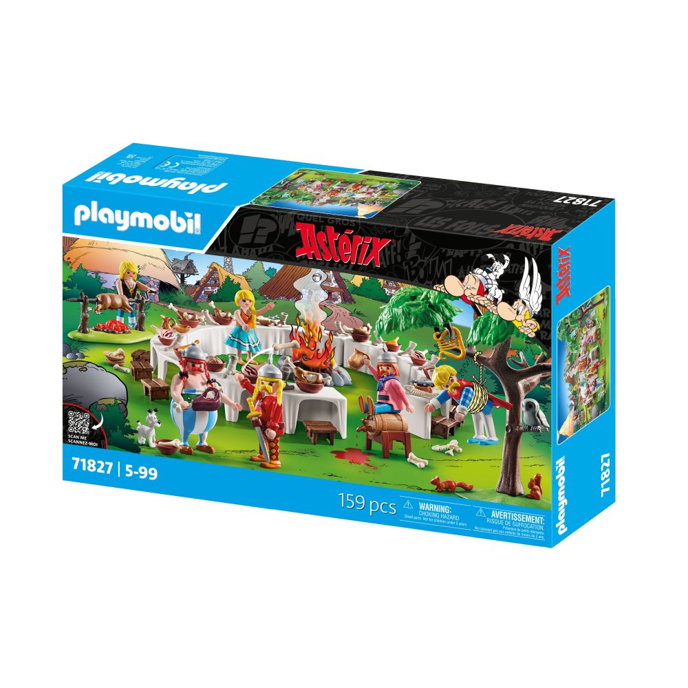 ASTERIX BANCHETUL DIN SAT - PLAYMOBIL ASTERIX  (PM71827)