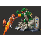 JUCARIE DE ROL LUPTA EROULUI CU SOPARLA URIASA - PLAYMOBIL ACTION HEROES (PM71831)