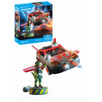 JUCARIE DE ROL LUPTA EROULUI CU VEHICUL - PLAYMOBIL ACTION HEROES (PM71832)