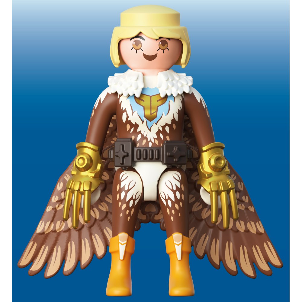 JUCARIE DE ROL EROINA CU ARIPI - PLAYMOBIL ACTION HEROES (PM71834)