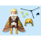JUCARIE DE ROL EROINA CU ARIPI - PLAYMOBIL ACTION HEROES (PM71834)