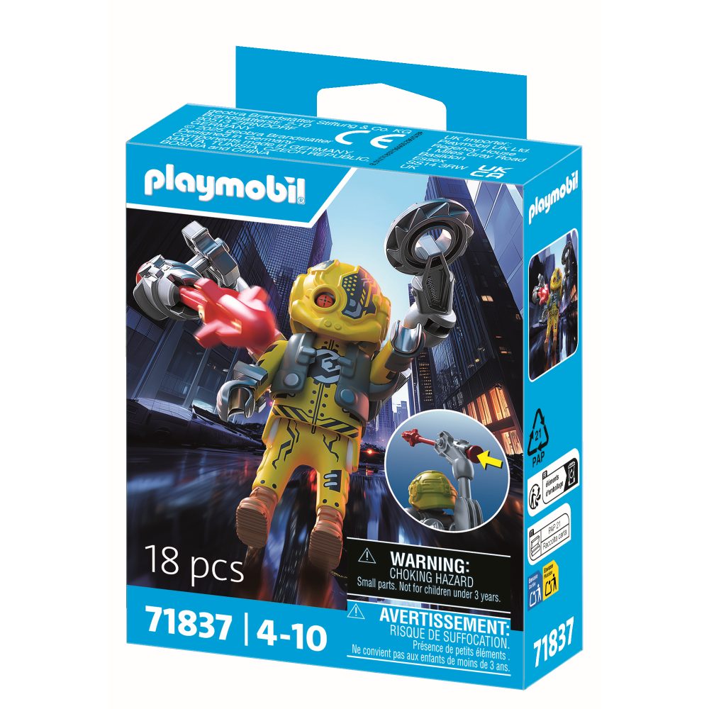 JUCARIE DE ROL SUPEREROUL ROBOT - PLAYMOBIL ACTION HEROES (PM71837)