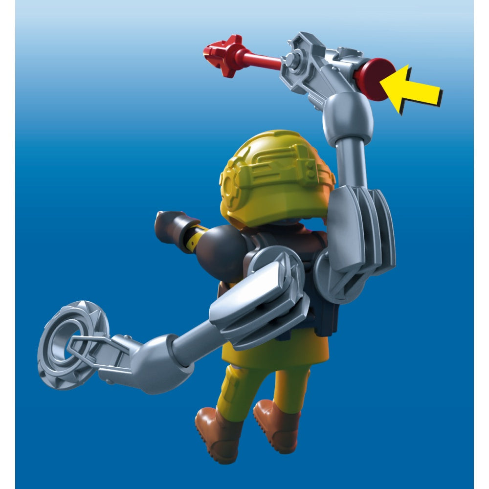 JUCARIE DE ROL SUPEREROUL ROBOT - PLAYMOBIL ACTION HEROES (PM71837)