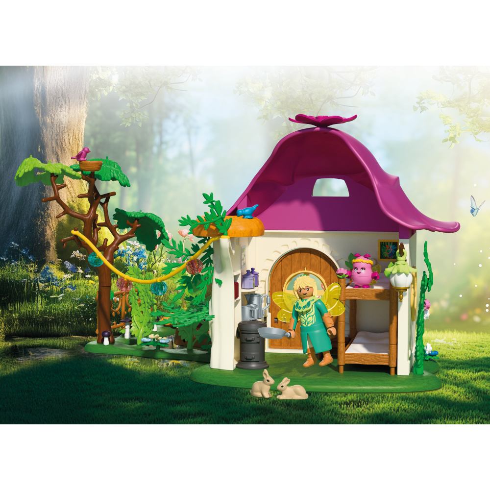 JUCARIE DE ROL CASUTA ZANELOR CU UNICORN AURIU - PLAYMOBIL FAIRIES (PM71838)