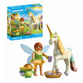 JUCARIE DE ROL FIGURINA DE COLECTIE UNICORNUL RAINBOW FLOWER SI ZANA - PLAYMOBIL FAIRIES (PM71840)