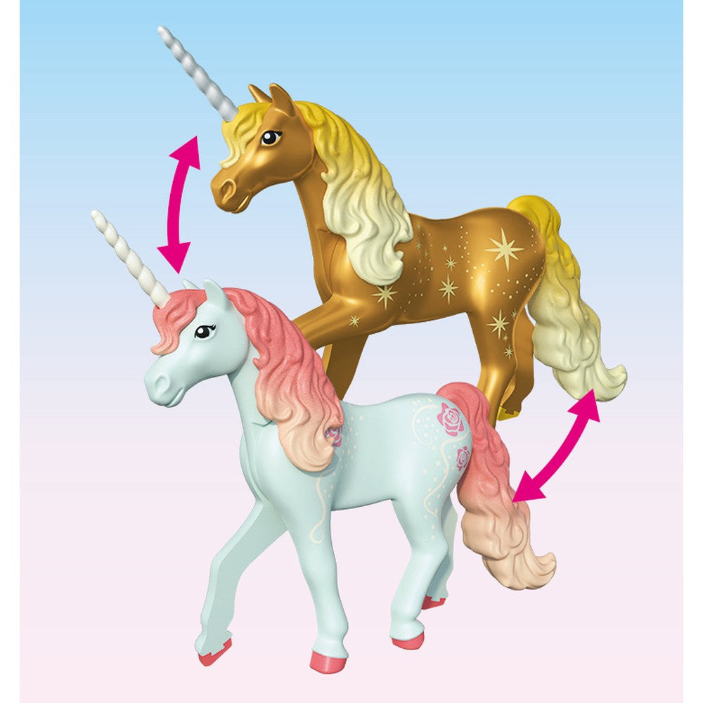 JUCARIE DE ROL FIGURINA DE COLECTIE UNICORNUL SKY ROSE SI ZANA - PLAYMOBIL FAIRIES (PM71841)